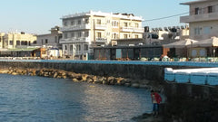 An apartment with separate bedroom , part of "Mandy suites" hotel unit, located  Kissamos, Greece 1 bedroom apartment - Mandy suites at the seafront Room in bed and breakfast vacation rental 27748884