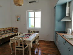 This newly renovated two-storey maisonette is part of an old traditional cycladi  "Authentic cycladic maisonette, 95m^2, 2 bedrooms" Cycladic home vacation rental 49804625