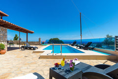 Two-floor flats with a private (heated) pool ideal for large groups or families  Chania, Greece Splendid flats - Private heated Pool & great Views Entire home vacation rental 47116669