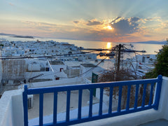 This traditional, centrally located split level house, is newly renovated and fu Mikonos, Greece Elenitas Town House with veranda and sea view Entire townhouse vacation rental 11037165
