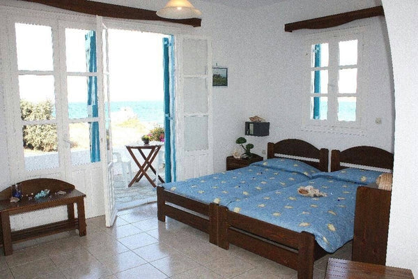 This studio located just 5 meters from M.Vigla beach offering stunning sea views Mikri Vigla, Greece Sea view Studio near Surf spot Entire rental unit vacation rental 14051036
