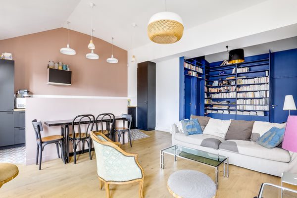 Come to discover my big T3 (about 66 m2 and 11 m2 of balcony). It is located in  Paris, France ☀️Family apartment near the Buttes-CHaumont☀️ Entire rental unit vacation rental 29144142