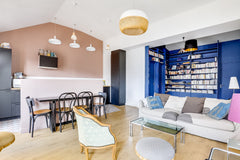 Come to discover my big T3 (about 66 m2 and 11 m2 of balcony). It is located in  Paris, France ☀️Family apartment near the Buttes-CHaumont☀️ Entire rental unit vacation rental 29144142