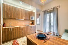 Welcome to my fully renovated apartment , beautifully designed with vivid colour Athens, Greece Artistic getaway in city centre Entire rental unit vacation rental 42409004