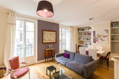 Notre 3 pièces situé dans un ravissant petit square à 2 minutes, à pied du parc  Paris, France Charmant 70 m2 Parc des Expos Paris Entire rental unit vacation rental 5505687