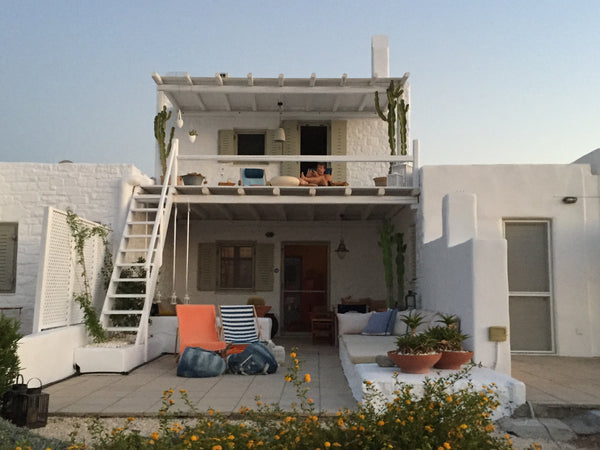 The place is 2km from Naousa centre. In the north part of Paros with restaurants  Exclusive House with Sea View in Paros, Naousa Entire home vacation rental 14091306