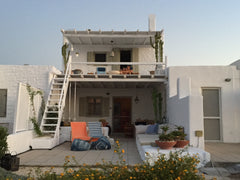 The place is 2km from Naousa centre. In the north part of Paros with restaurants  Exclusive House with Sea View in Paros, Naousa Entire home vacation rental 14091306
