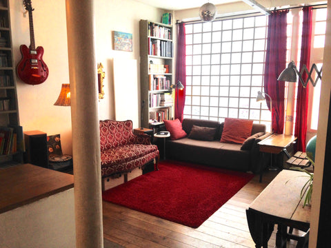 Appartement 50 m2 type loft composé d'une grande pièce à vivre avec cuisine ouve France appt pour 2 esprit loft - Paris 11e Entire loft vacation rental 7106402