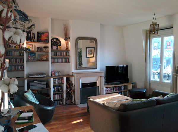 Sunny and quiet appartment with 2 bedrooms, for up  to 5 people. <br />5 minutes Paris, France Appartment up to 5 people in Paris Entire rental unit vacation rental 2972448