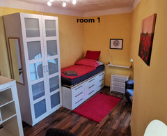 Please read this whole profile - THANKS!<br /><br />big apartment, 3 bathrooms,  Vienna, Austria sunny room # just 5 minutes to the center! Private room in rental unit vacation rental 25481978