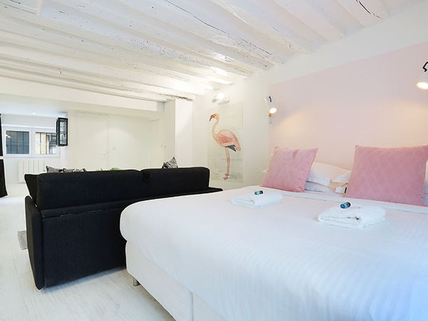 Located in Paris, a 19-minute walk from Louvre Museum, 27 squares meters Studio  Paris, France Big studio cosy center of Paris Entire rental unit vacation rental 19834415