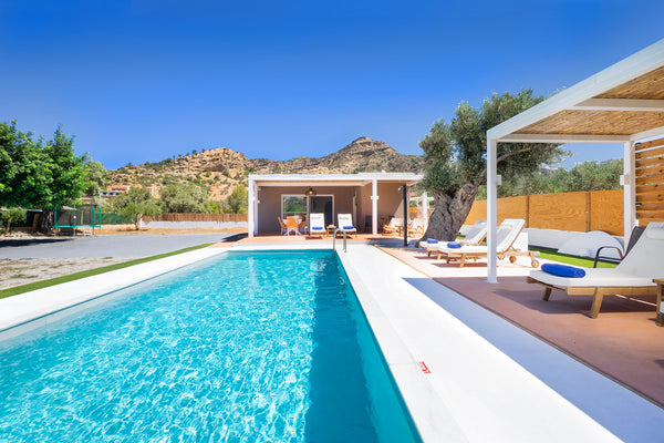 Villa Marianna is a new, traditional Villa with three bedrooms and and a private Chania, Greece Villa Marianna, 3 BD, private pool Entire cottage vacation rental 50802649