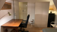 Undisturbed view from 5th floor over the town facing West, plenty of storage spa Copenhagen, Denmark Bright room next to transport connections - CPR ok Private room in rental unit vacation rental 51424461