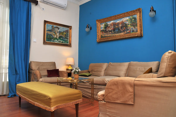 This luminous, 100m2, 5th floor, renovated penthouse with my grandmother’s 1930’ East Attica, Greece Spacious classy penthouse, 8’ from the city center Entire rental unit vacation rental 34144135