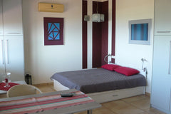 Casa Rosa Studio has such a great view of the Libyan Sea from within and even be Ierapetra, Greece seaview of Libyan Sea, comfy studio with terrace Entire guest suite vacation rental 297742