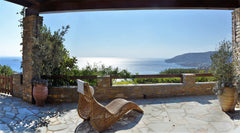 Villa Philinna, offers a hospitable environment of high aesthetics with breathta  Stylish villa Philinna, location-amazing pool-view Cycladic home vacation rental 16959248
