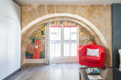 In the very heart of Bordeaux in an old and quite street near the magnificent Pl Bordeaux, France Cozy stone walls studio next to Place la Bourse Entire rental unit vacation rental 3810262