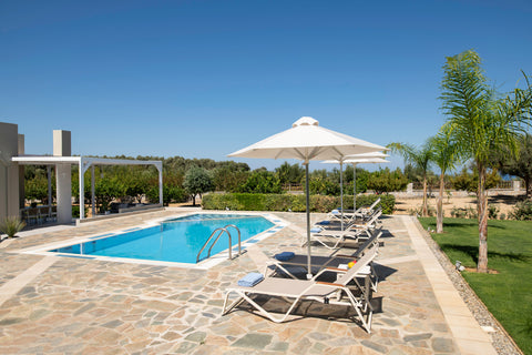 A great villa for your holiday! 3 bedrooms, 2 bathrooms and wonderful pool! 10 m Greece Periklis Villa, a place to be! Entire villa vacation rental 5232588