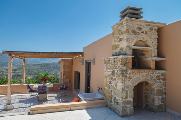 'DION' consists of two ensuite bedrooms, an open space kitchen and living area w  DION Villa - Cretan Rural Charm in Natural Habitat Entire cottage vacation rental 53477091