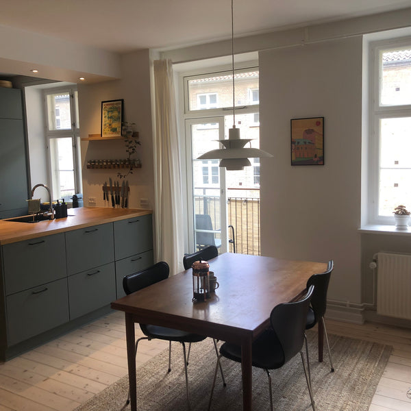 Nice and cosy apartment with a kitchen, bathroom, livingroom and bedroom. The ar Copenhagen, Denmark Appartment af Guldbergsgade, Nørrebro with balcony Entire condo vacation rental 27166308