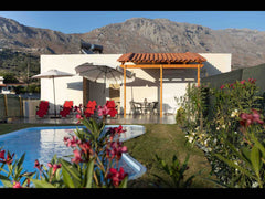 Our newly built house offers two bedrooms, an open space living room & kitchen a  Cozy villa with private swimming pool Entire cottage vacation rental 51010739
