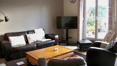 Bel appartement de 100 m2 (2 x terrasses de 40m2 chacune) dans immeuble sécurisé Lyon, France Bel appartement avec 2 terrasses près de Jean Macé Entire condo vacation rental 20950241