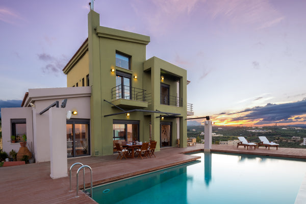 Feeling the breeze on top of the hilltop where  villa is built is an exceptional Rethimnon, Greece Luxurious Villa★500m from Beach★Gym★Ping Pong★BBQ★ Entire home vacation rental 18906850