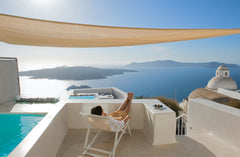 Ideal for those seeking privacy and tranquility, but want to stay in the heart o Greece Villa Aesthesis with Volcano and Sunset View Cycladic home vacation rental 11411391