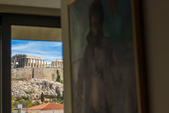 A luxurious 3 bedroom apartment!!! it has a very interesting and unique interior GR Acropolis view Entire rental unit vacation rental 25762651