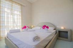 Traditionally built double room with the original cycladic materials and a big b Ios, Greece deluxe double with superb sea view Private room in guesthouse vacation rental 15698241