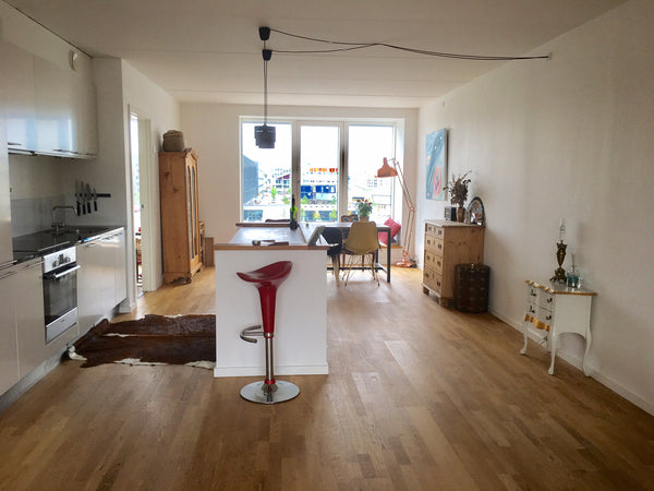New apartment in the heart of Sluseholmen- a brand new district in Copenhagen. R Copenhagen, Denmark Family apart.102m2/Waterfront/10 min from airport Entire rental unit vacation rental 19452438