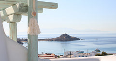Luxurious decorated with great attention to Mykonian architecture, Villa Nisso f Mikonos, Greece Villa Nisso Deluxe Sea view Apartment Entire rental unit vacation rental 35071813