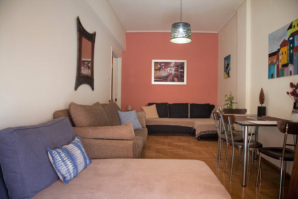 This 85 sq.m flat on Dimitrakopoulou str, in the famous Koukaki area just 5 mins Greece Koukaki Flat by Acropolis Entire condo vacation rental 52063667
