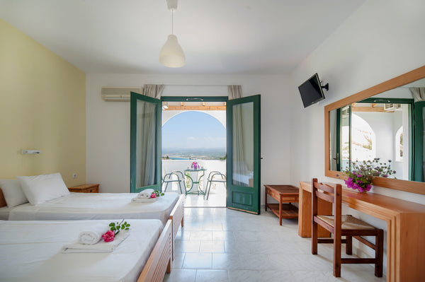 Harma hotel is the best place to enjoy and discover Crete,  built on a hill in t Rethimnon, Greece Harma Hotel - Grand Sea & Mountains View Private room in bed and breakfast vacation rental 24672691