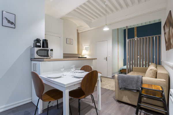 Vous allez apprécier le charme de cet appartement de 32m2 calme, refait à neuf e Denicé, France Jusqu'à 6 personnes au coeur du Vieux Lyon Entire loft vacation rental 22301448