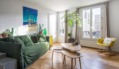 Paris – 10th district. Gare de l’Est/Canal St Martin neighbourhood.<br />60m² ap Paris, France Typically Parisian/Canal St Martin Entire rental unit vacation rental 2314622