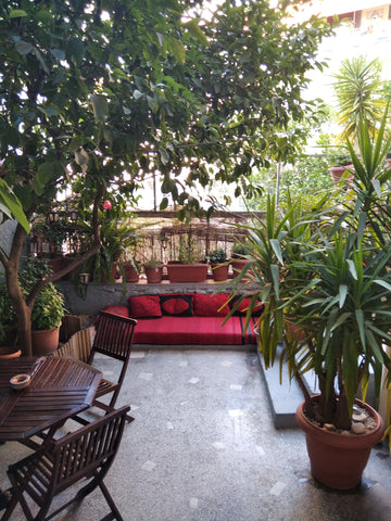 A cosy small apartment with a beautiful private yard is waiting for you! It is f Athens, Greece Cosy studio with private yard Entire home vacation rental 42454164