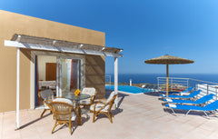 NYMPHES apartments with private pool is located on the top of the complex, in a  Heraklion, Greece Apartment with a private pool Entire villa vacation rental 21103355