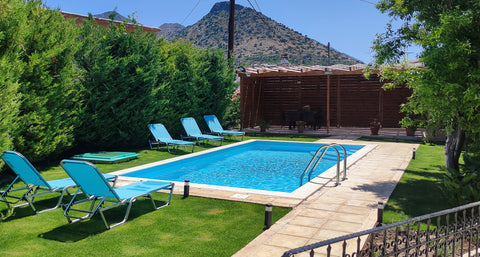 A self- catering fully equipped stone build Apartment with an adult Swimming Poo Athens, Greece Sklavaki Traditional Apartments Upstairs Entire home vacation rental 6605432