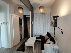 T1bis de 32m², rénové situé au 3ème étage sans ascenseur d'un petit immeuble tra L'Isle-d'Abeau, France T1bis de 32m² tout équipé, Lyon 8 Entire rental unit vacation rental 21998528
