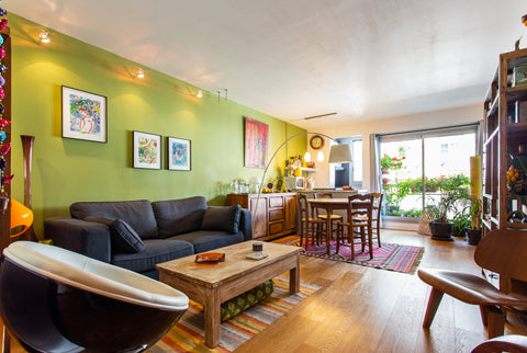 Appartement de 50 m2 avec balcon de 8 m2 orienté Sud-Ouest, au 3e étage avec asc Paris, France Joli 2 pièces avec balcon Entire rental unit vacation rental 5810710