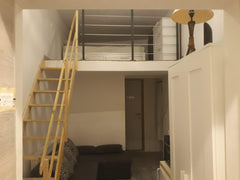 Flat de 18m2 avec Chambre en mezzanine nouvellement aménagé, SDE + Wc privé en r Brussels, Belgium HOMESWEETHOME  "SF" GROUNDFLOOR MIDISTATION Entire rental unit vacation rental 17895687
