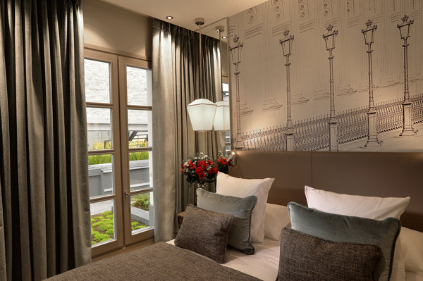 Wonderful room in 4**** Hotel La Lanterne, in the heart of the Quartier Latin in Paris, France Serene Garden room in the lively Center of Paris with swimming pool access Room in boutique hotel vacation rental 28602919