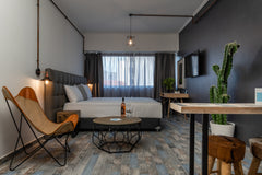 The property (6th floor apartment number 6A)is 39 sqrt meters located on Aiolou  Athens, Greece Superb Industrial Style Lodge A, Aiolou Str Athens Entire rental unit vacation rental 32027068