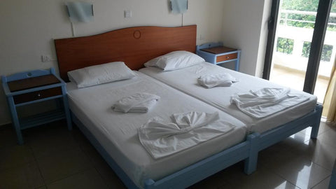 A two bedroom apartment, part of "Mandy suites" hotel unit, located just at Kiss Kissamos, Greece 2 bedrooms apartment- Mandy suites at the seafront Room in bed and breakfast vacation rental 27840617
