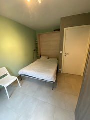 Chambre avec terrasse chez l’habitant avec Sdb et wc privatif.<br />En face du W  Chambre privée chez l’habitant à Woluwe-St-Lambert Private room in home vacation rental 50202261