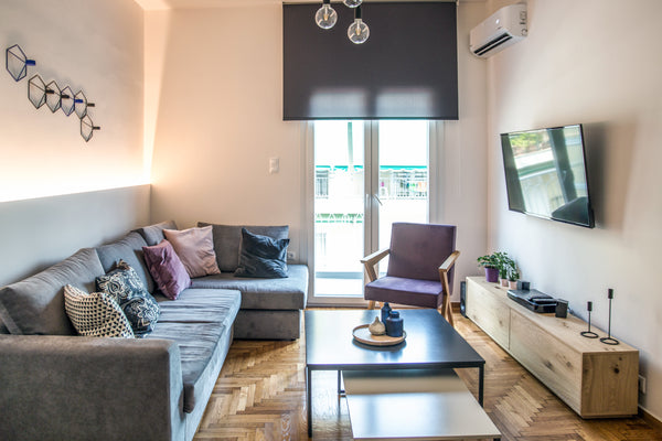 Wonderful new apartment with 3 bedrooms, a full bathroom and a WC, on the 4th fl Athens, Greece Light & Airy! In the ♥ of the city Entire condo vacation rental 564948707410437301