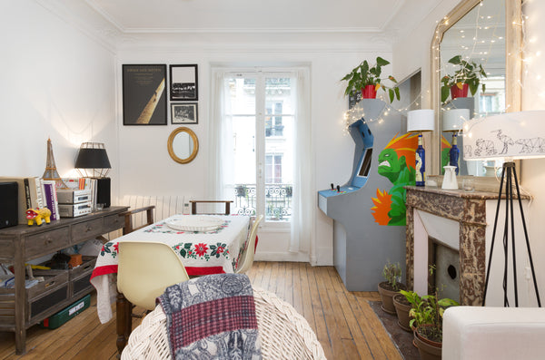 A lovely designer's apartment (592 ft²), 15 mins walk from Montmartre & the Sacr Paris, France Design Parisian flat near Montmartre Entire rental unit vacation rental 4272424