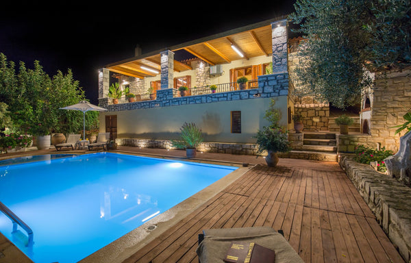 Villa Myrrini is at the entrance of the Asteri village, 14 km east of Rethymno a Rethimnon, Greece Villa Myrrini - Classy Villa with panoramic views Entire villa vacation rental 21330573