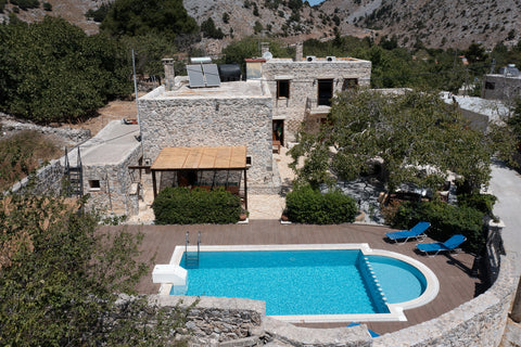 Archontiko Villa is located in Imbros village, Sfakia area at 800m from sea leve Rethimnon, Greece Archodiko villa for 10 guests,Private pool,Near Sf Entire villa vacation rental 53711138